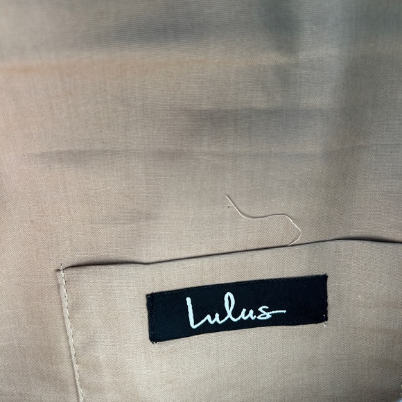 Lulu's Beaded Clutch - Brown and Gold - Picture 6 of 9